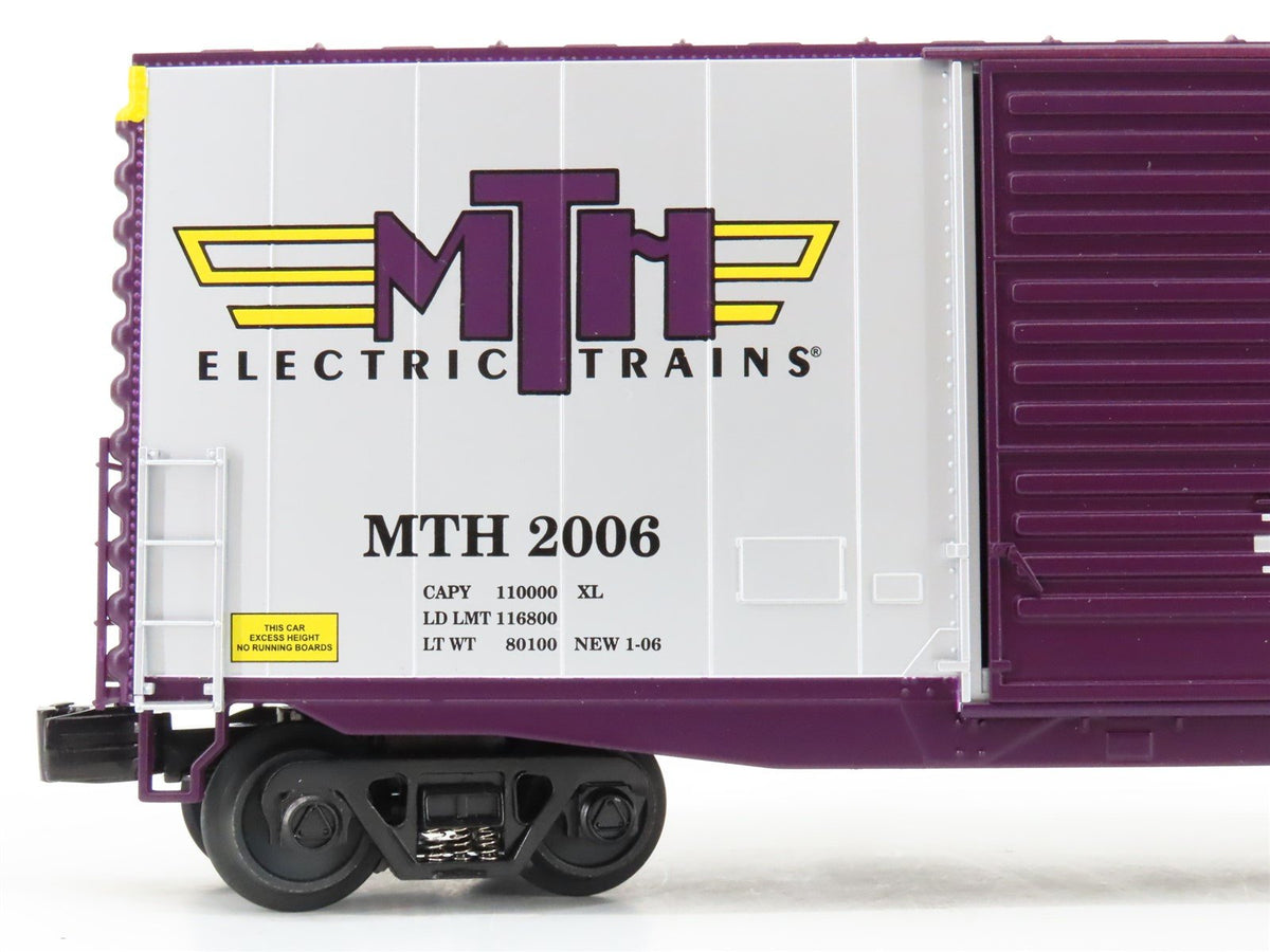 O27 Gauge 3-Rail MTH RailKing 30-74347 MTHRRC 2006 40&#39; Hi-Cube Box Car