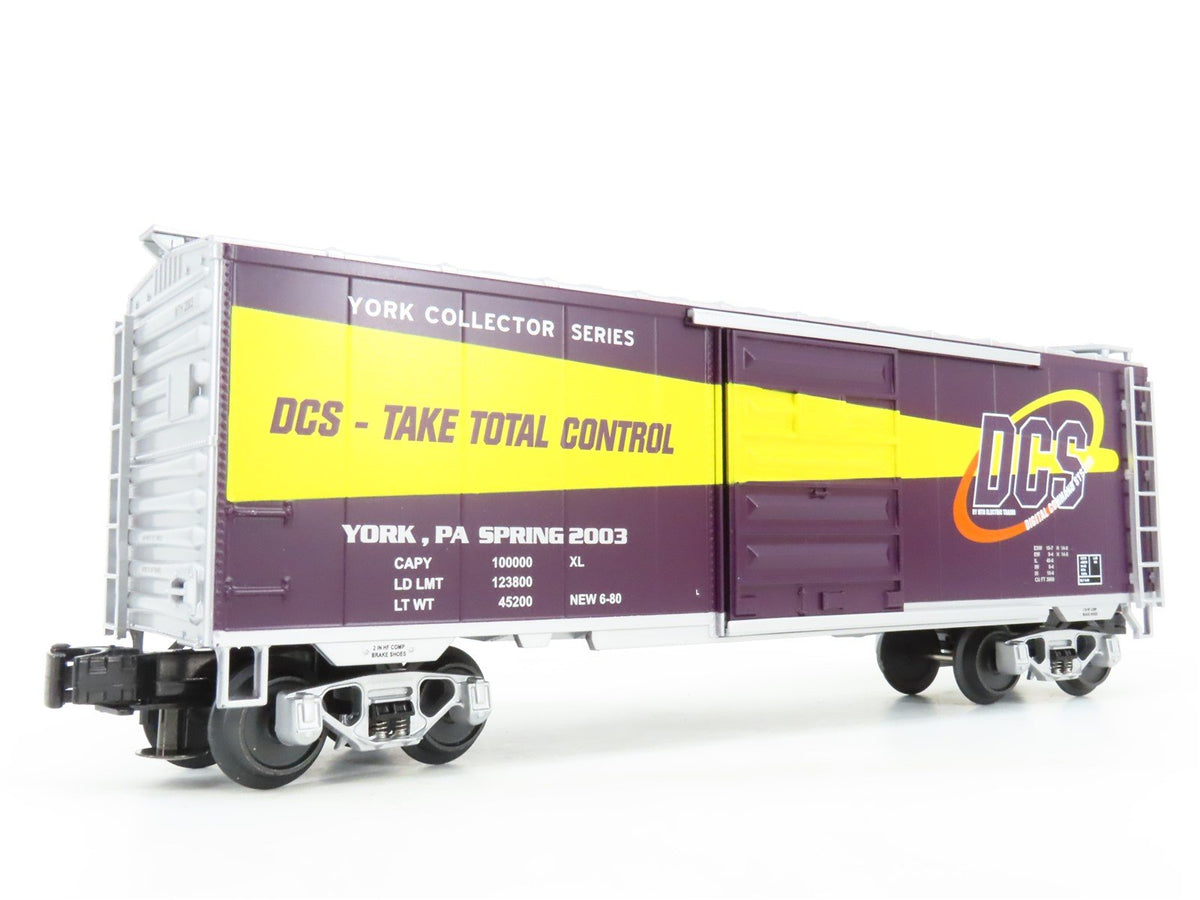 O Gauge 3-Rail MTH 20-93156 TCA Spring York 2003 40&#39; Box Car