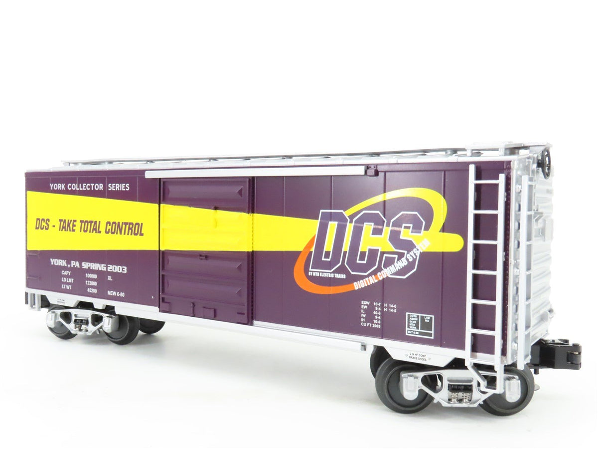 O Gauge 3-Rail MTH 20-93156 TCA Spring York 2003 40&#39; Box Car