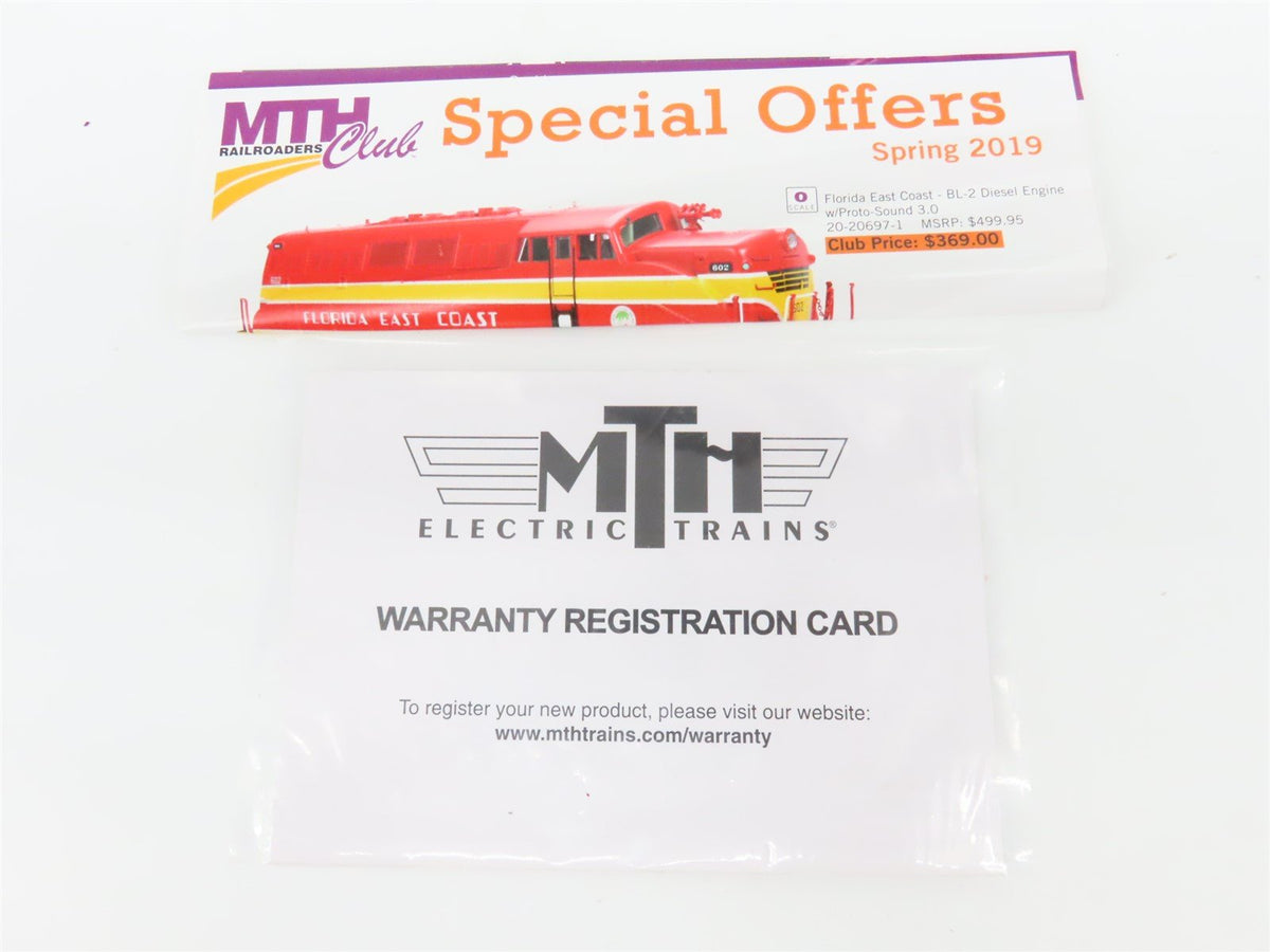 O Gauge 3-Rail MTH 20-97909 B&amp;LE &quot;Bicentennial&quot; 4-Bay Hopper #65000 w/ Load