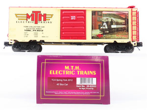 O Gauge 3-Rail MTH 20-93553 TCA Spring York 2012 40' Box Car