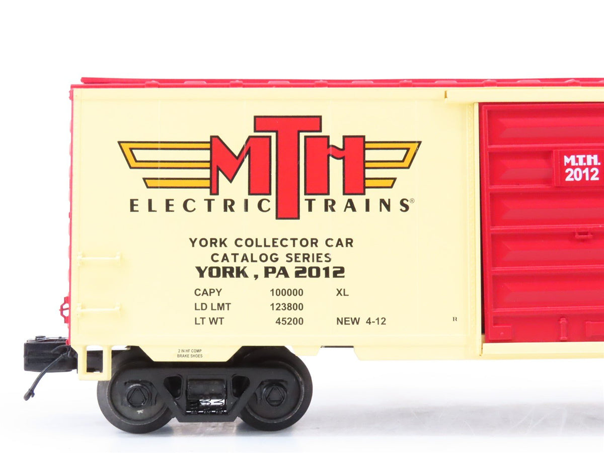 O Gauge 3-Rail MTH 20-93553 TCA Spring York 2012 40&#39; Box Car