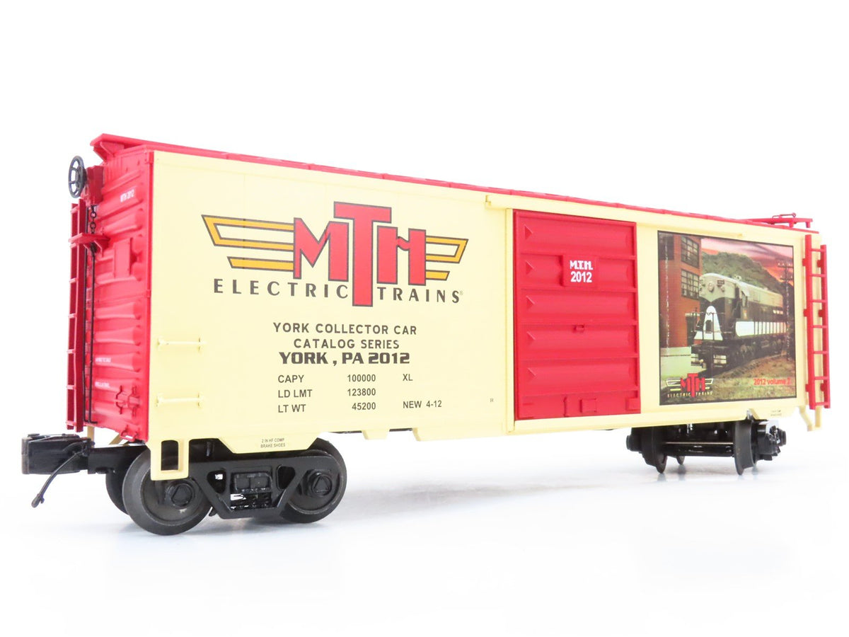 O Gauge 3-Rail MTH 20-93553 TCA Spring York 2012 40&#39; Box Car