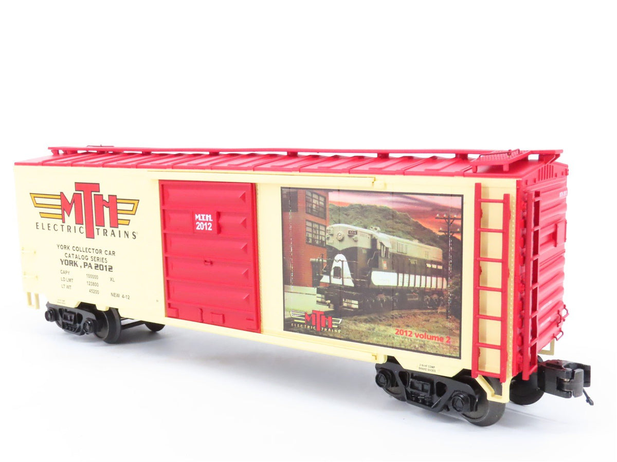 O Gauge 3-Rail MTH 20-93553 TCA Spring York 2012 40&#39; Box Car