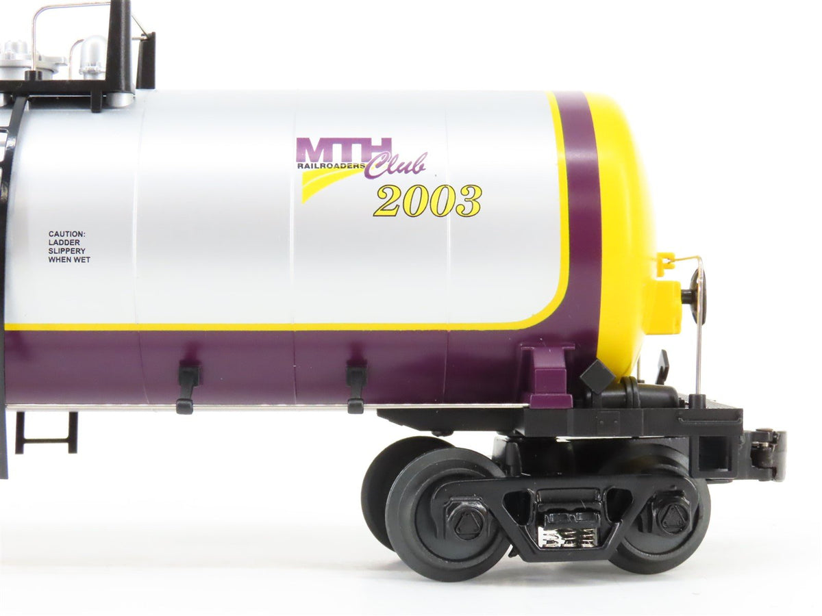 O27 Gauge 3-Rail MTH RailKing 30-7380 MTHRRC 2003 Modern Tank Car
