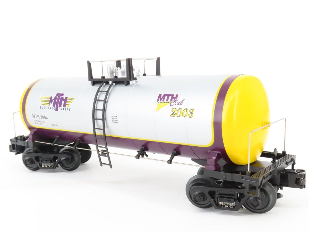 O27 Gauge 3-Rail MTH RailKing 30-7380 MTHRRC 2003 Modern Tank Car