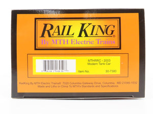 O27 Gauge 3-Rail MTH RailKing 30-7380 MTHRRC 2003 Modern Tank Car