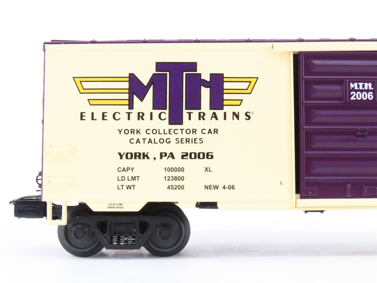 O Gauge 3-Rail MTH 20-93321 TCA Spring York 2006 40&#39; Box Car