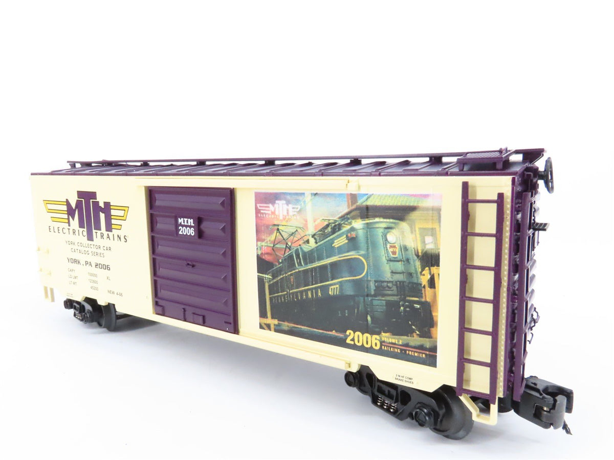 O Gauge 3-Rail MTH 20-93321 TCA Spring York 2006 40&#39; Box Car