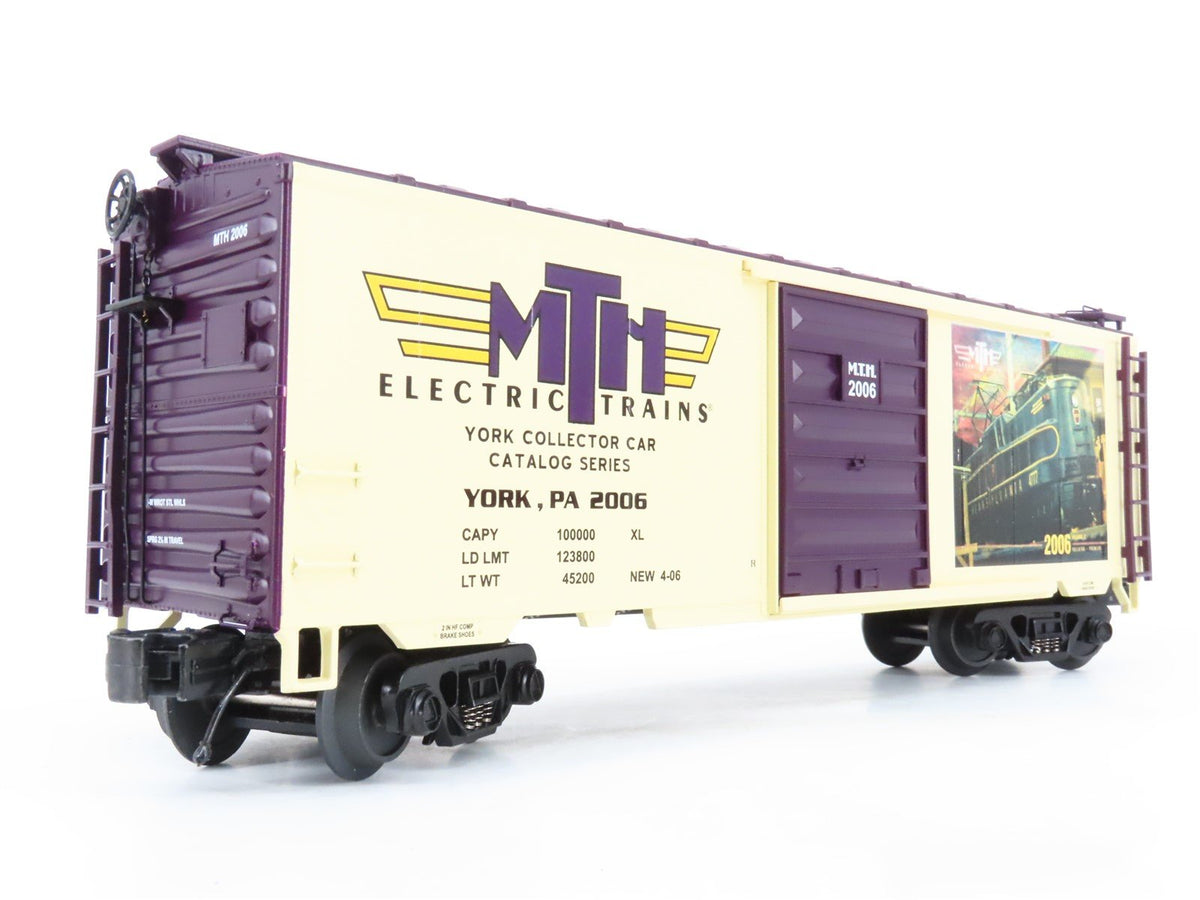 O Gauge 3-Rail MTH 20-93321 TCA Spring York 2006 40&#39; Box Car