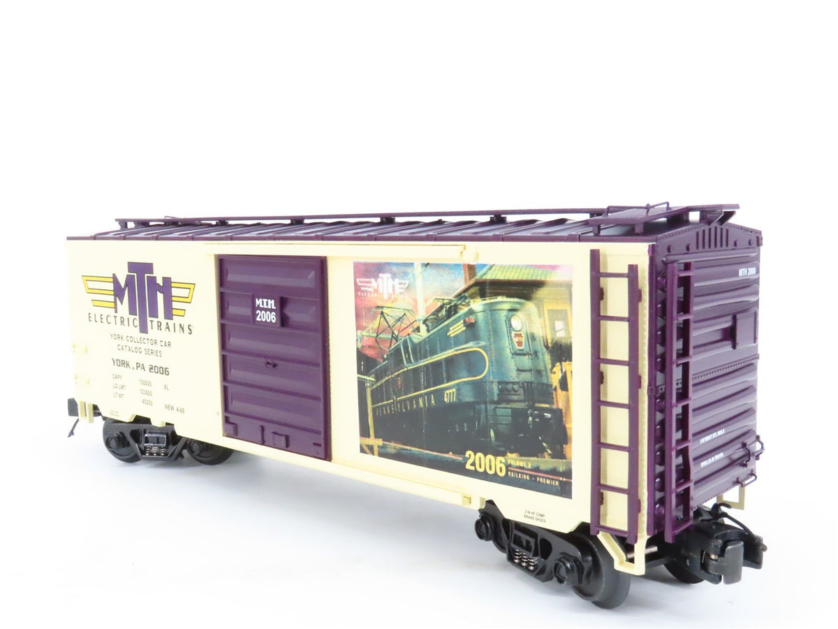 O Gauge 3-Rail MTH 20-93321 TCA Spring York 2006 40&#39; Box Car