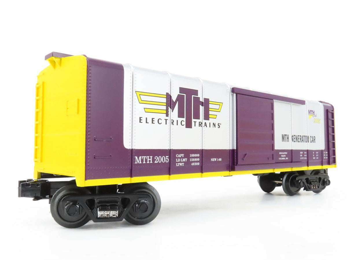 O Gauge 3-Rail MTH RailKing 30-74223 Round Roof Box Car #2005 w/ Generator Load