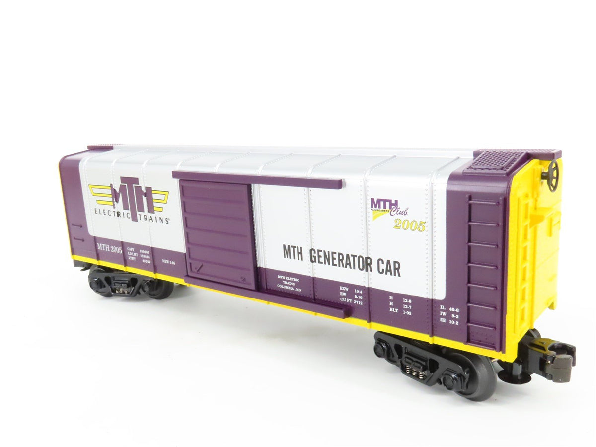 O Gauge 3-Rail MTH RailKing 30-74223 Round Roof Box Car #2005 w/ Generator Load