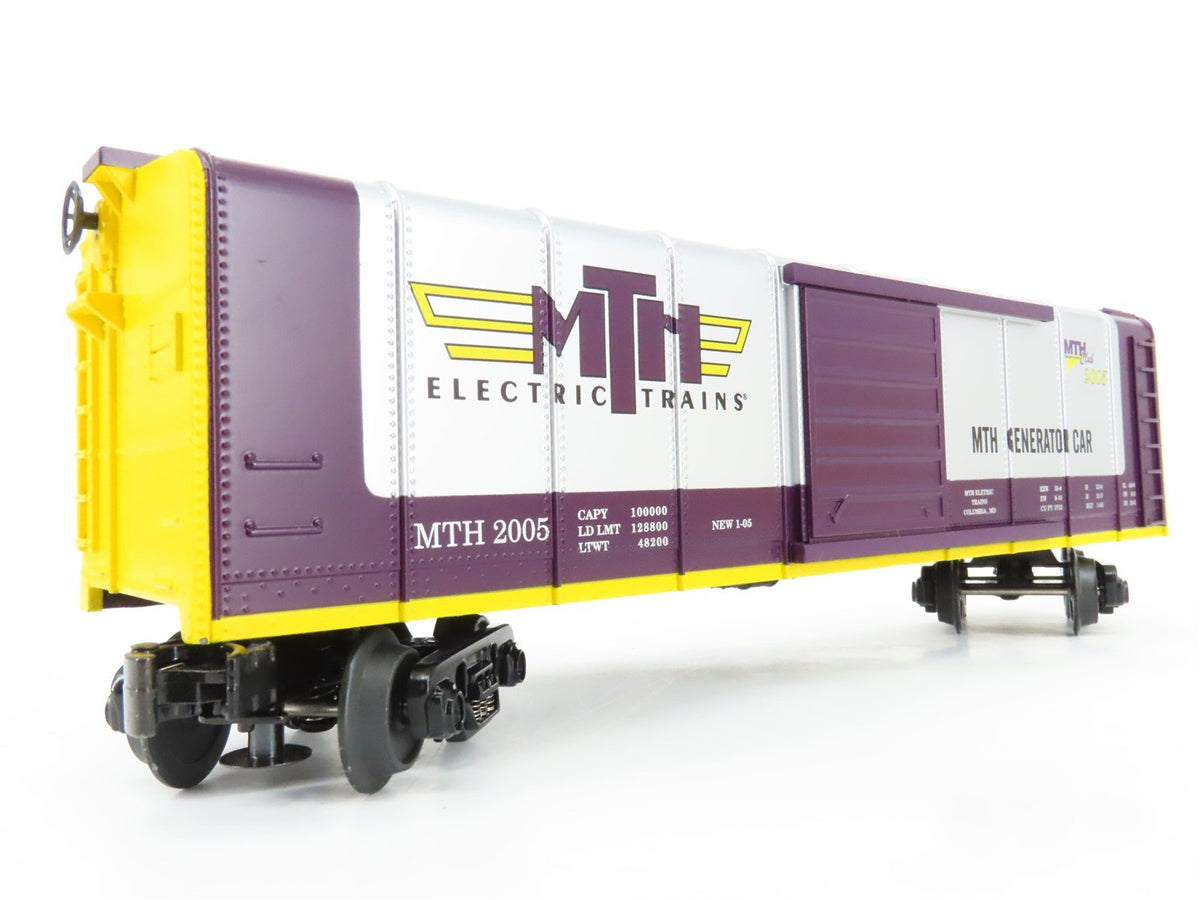 O Gauge 3-Rail MTH RailKing 30-74223 Round Roof Box Car #2005 w/ Generator Load