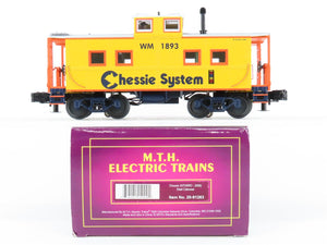 O Gauge 3-Rail MTH 20-91263 WM Chessie System Center Cupola Steel Caboose #1893
