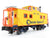O Gauge 3-Rail MTH 20-91263 WM Chessie System Center Cupola Steel Caboose #1893