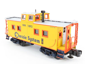 O Gauge 3-Rail MTH 20-91263 WM Chessie System Center Cupola Steel Caboose #1893