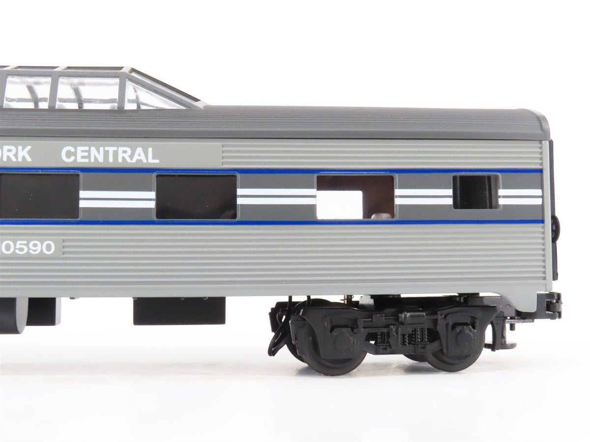 O27 Gauge 3-Rail MTH RailKing RK-6022 NYC Streamline Vista Dome Passenger #10590