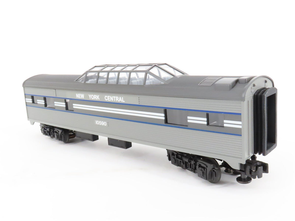 O27 Gauge 3-Rail MTH RailKing RK-6022 NYC Streamline Vista Dome Passenger #10590