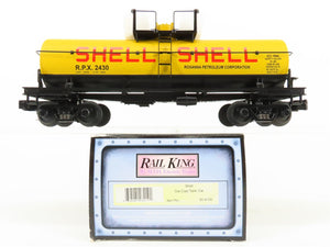 O27 Gauge 3-Rail MTH RailKing 30-8108 RPX Shell Single Dome Tank Car #2430