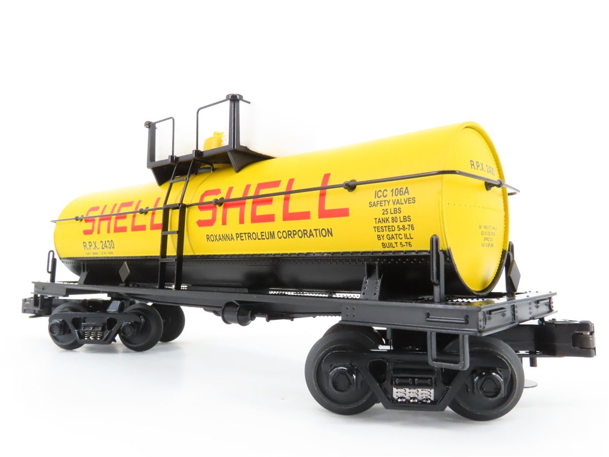 O27 Gauge 3-Rail MTH RailKing 30-8108 RPX Shell Single Dome Tank Car #2430