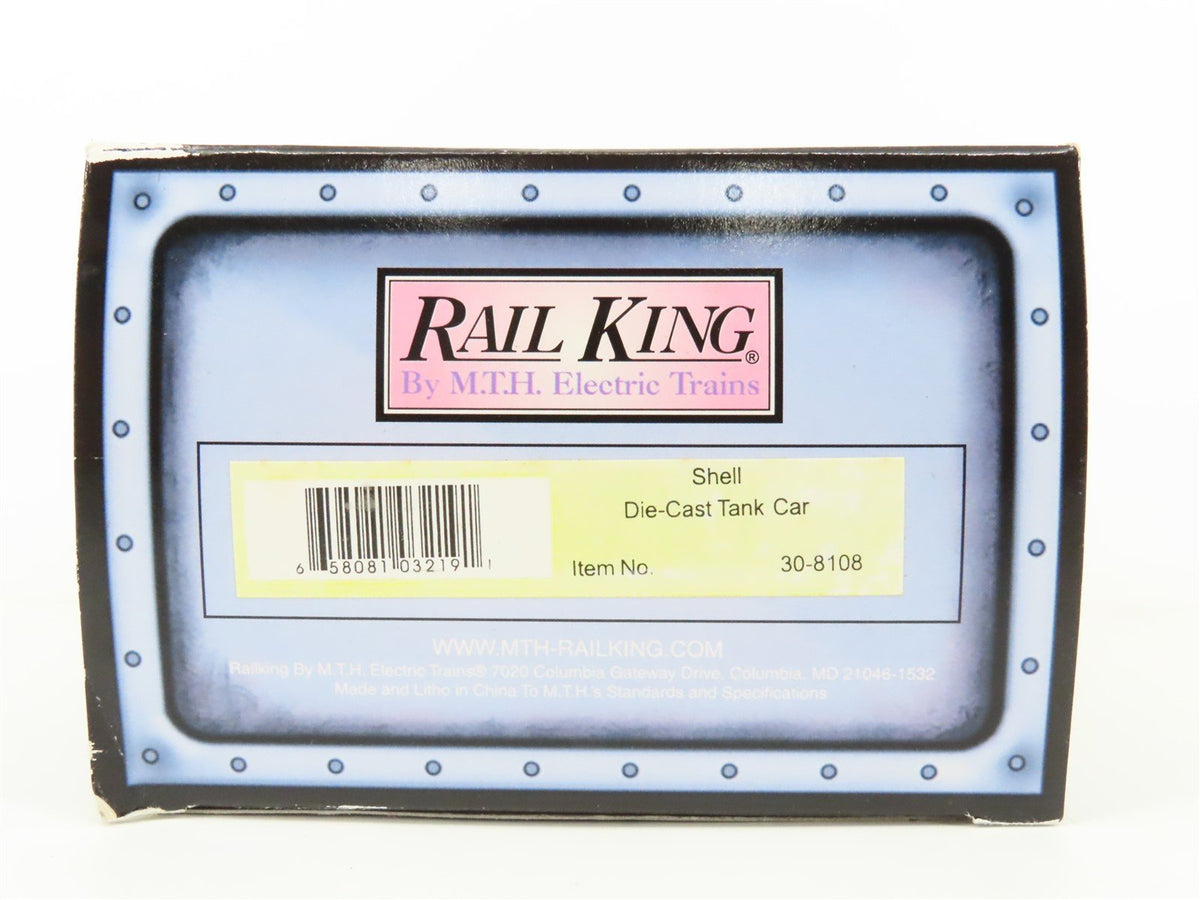 O27 Gauge 3-Rail MTH RailKing 30-8108 RPX Shell Single Dome Tank Car #2430