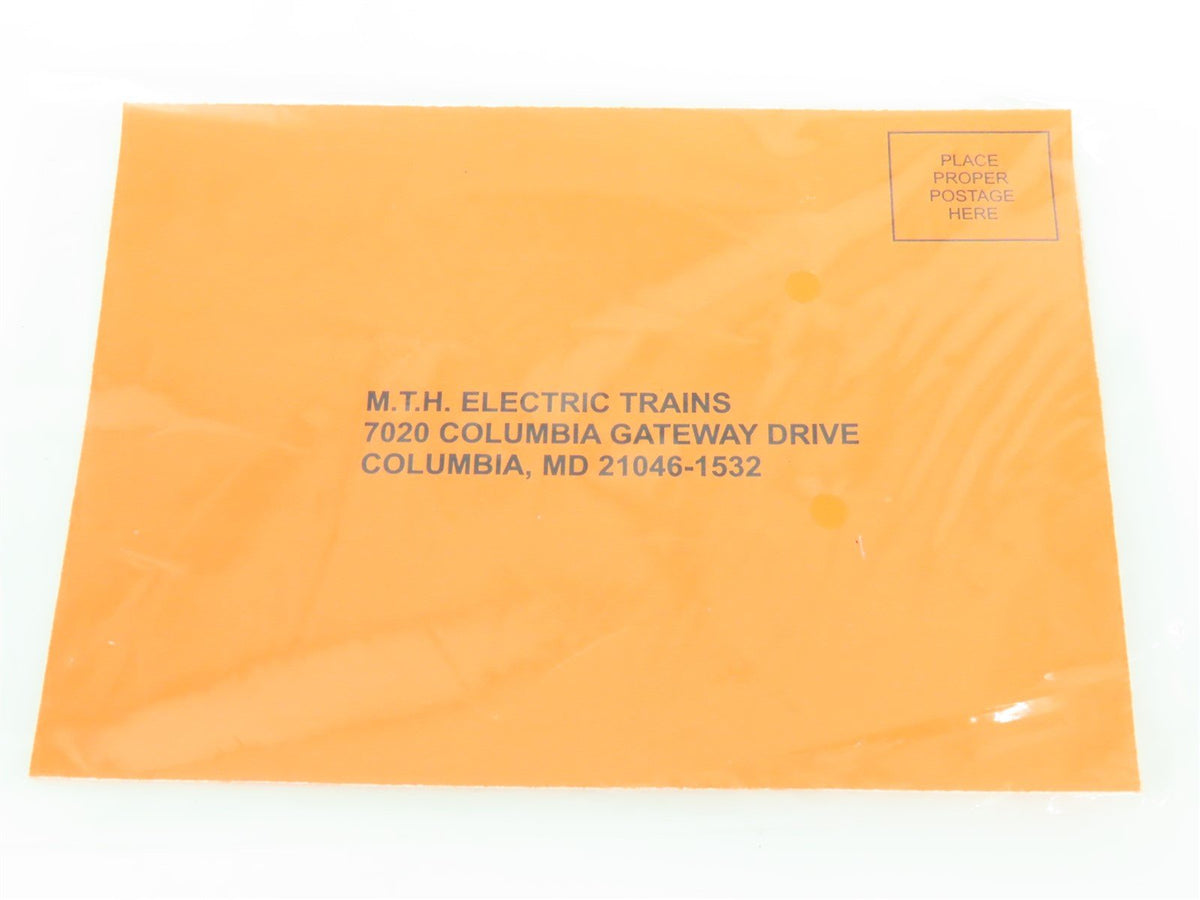 O27 Gauge 3-Rail MTH RailKing 30-8601 EL Erie Lackawanna 40&#39; Reefer #62203