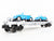 O27 Gauge 3-Rail MTH RailKing 30-8311 WP Western Pacific Flat Car w/ '67 VW's