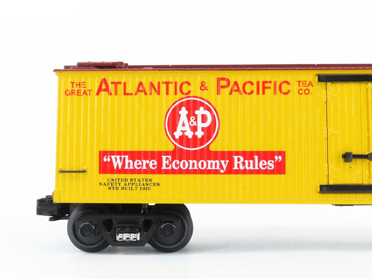 O27 Gauge 3-Rail MTH RailKing 30-8606 URTC Atlantic &amp; Pacific Tea Reefer #23027