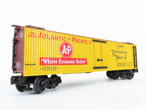 O27 Gauge 3-Rail MTH RailKing 30-8606 URTC Atlantic & Pacific Tea Reefer #23027