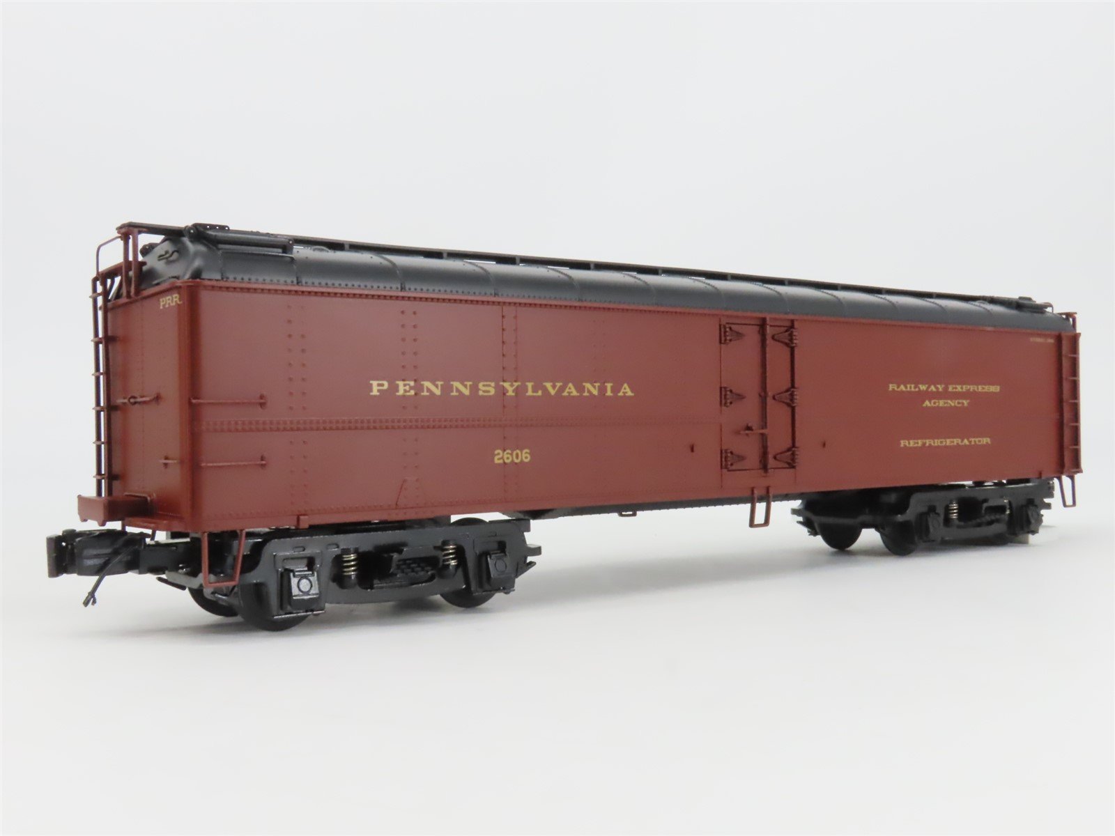 O Gauge 3-Rail MTH 20-94117 PRR Pennsylvania R50B Express Reefer #2606