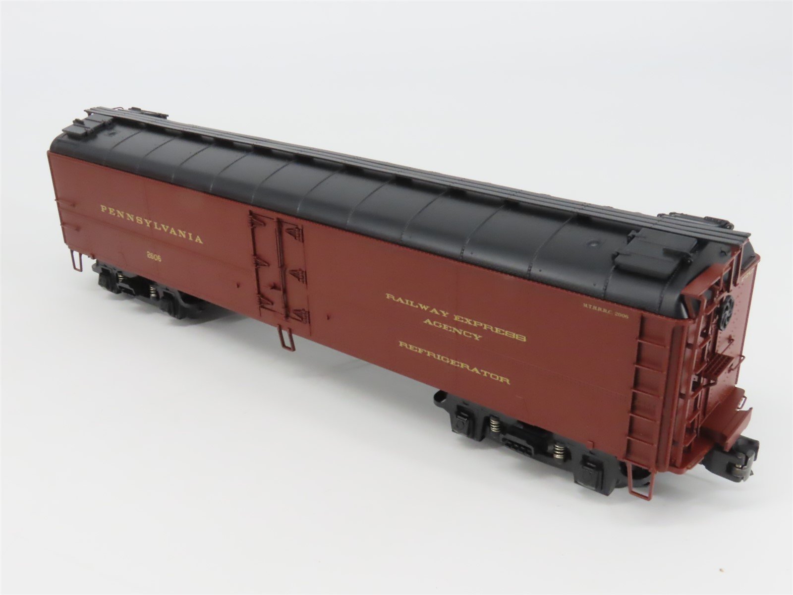 O Gauge 3-Rail MTH 20-94117 PRR Pennsylvania R50B Express Reefer #2606