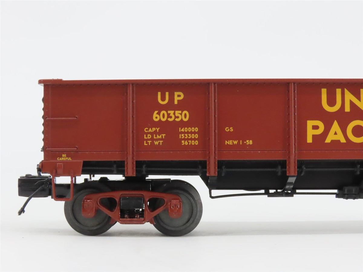 O Gauge 3-Rail MTH 20-98094 UP Union Pacific Steel Drop-Bottom Gondola #60350