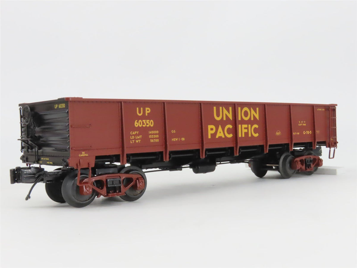 O Gauge 3-Rail MTH 20-98094 UP Union Pacific Steel Drop-Bottom Gondola #60350