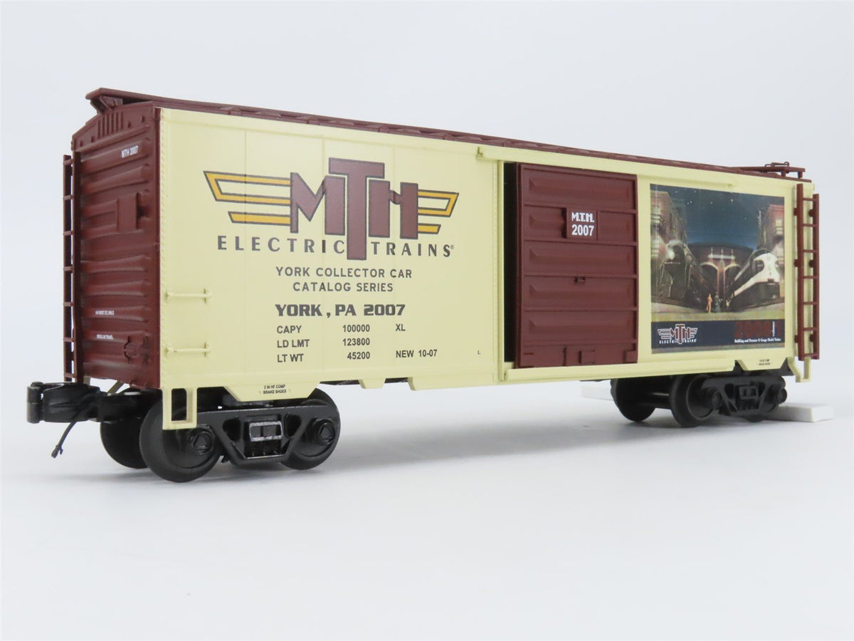 O Gauge 3-Rail MTH 20-93404 TCA Fall York 2007 40&#39; Box Car