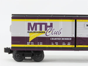 O27 Gauge 3-Rail MTH RailKing 30-7423 MTHRRC MTH Railroaders Club 40' Box Car
