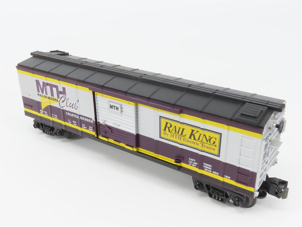 O27 Gauge 3-Rail MTH RailKing 30-7423 MTHRRC MTH Railroaders Club 40&#39; Box Car