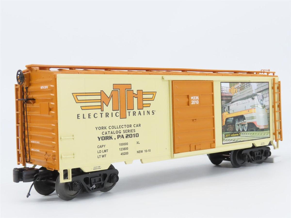 O Gauge 3-Rail MTH 20-93510 TCA Fall York 2010 40&#39; Box Car