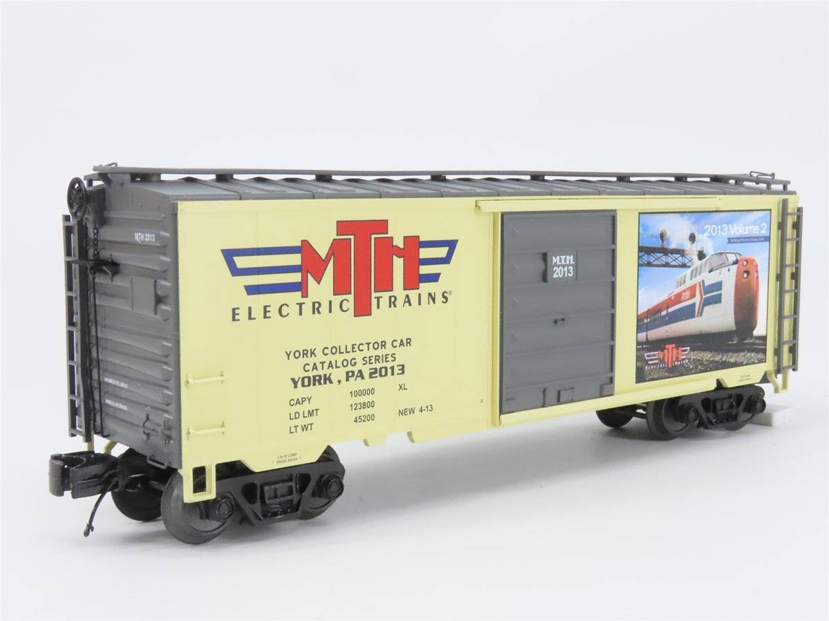 O Gauge 3-Rail MTH 20-93593 TCA Spring York 2013 40&#39; Box Car