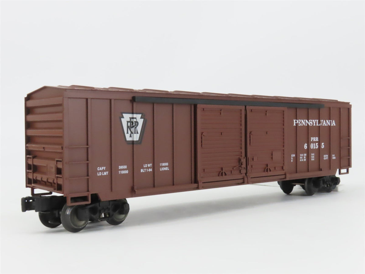 O Gauge 3-Rail Lionel 6-17216 PRR Pennsylvania 50&#39; Double Door Box Car #60155