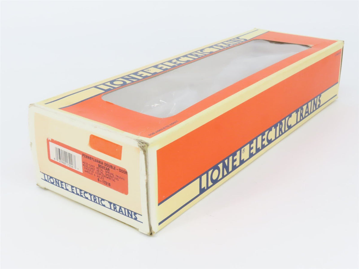 O Gauge 3-Rail Lionel 6-17216 PRR Pennsylvania 50&#39; Double Door Box Car #60155
