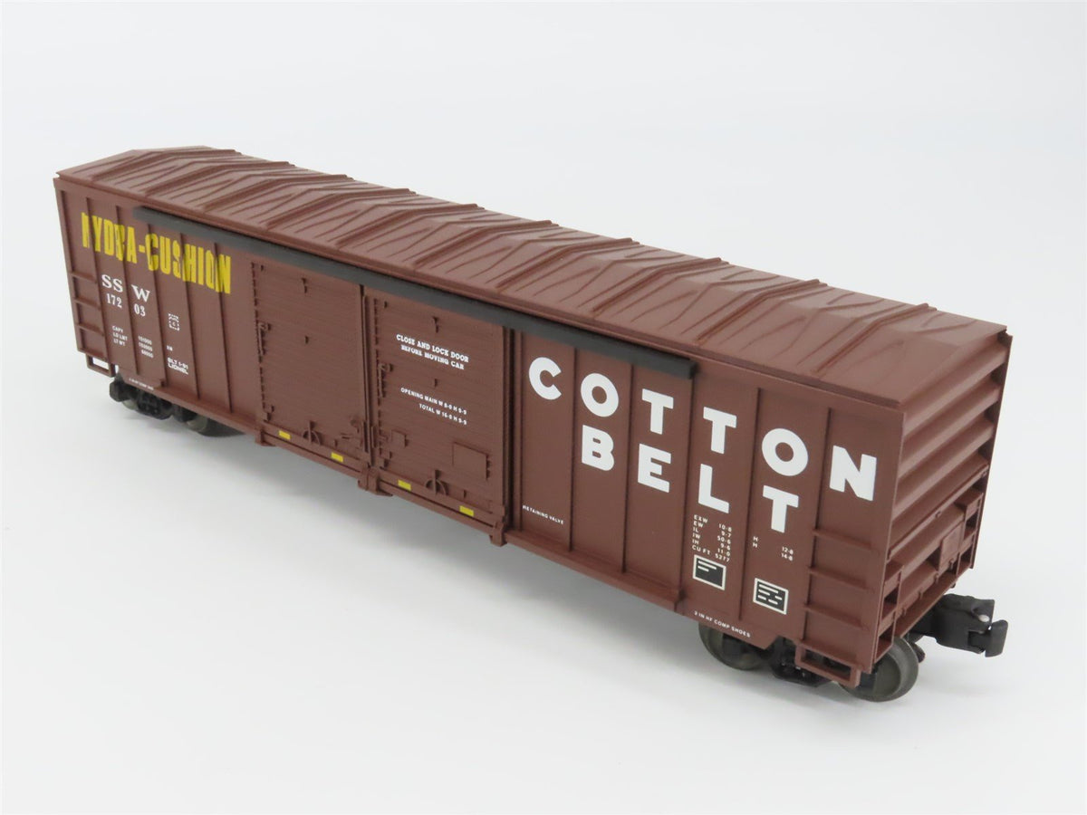 O Gauge 3-Rail Lionel 6-17203 SSW Cotton Belt 50&#39; Double-Door Box Car #17203