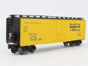 O Gauge 3-Rail Lionel 6-17302 SFRC ATSF Santa Fe Reefer #17302 w/ ETD Light