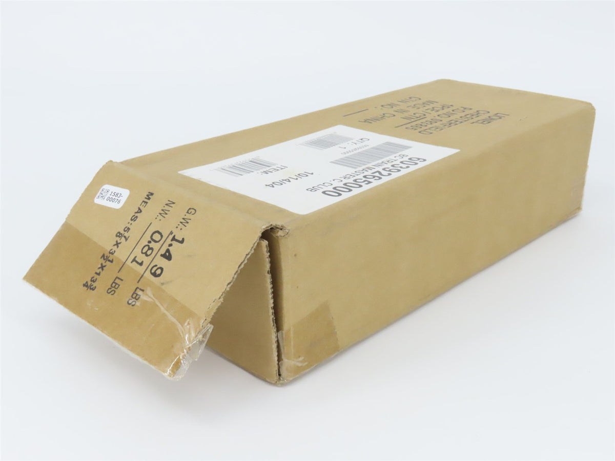 O Gauge 3-Rail Lionel 6-39265 Century Club II &quot;FM Train Master&quot; Box Car