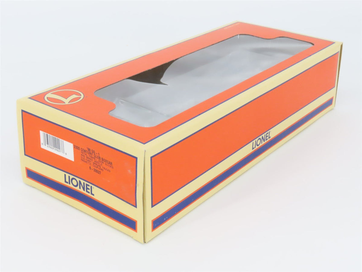 O Gauge 3-Rail Lionel 6-29227 Century Club &quot;2332 PRR GG1&quot; Box Car