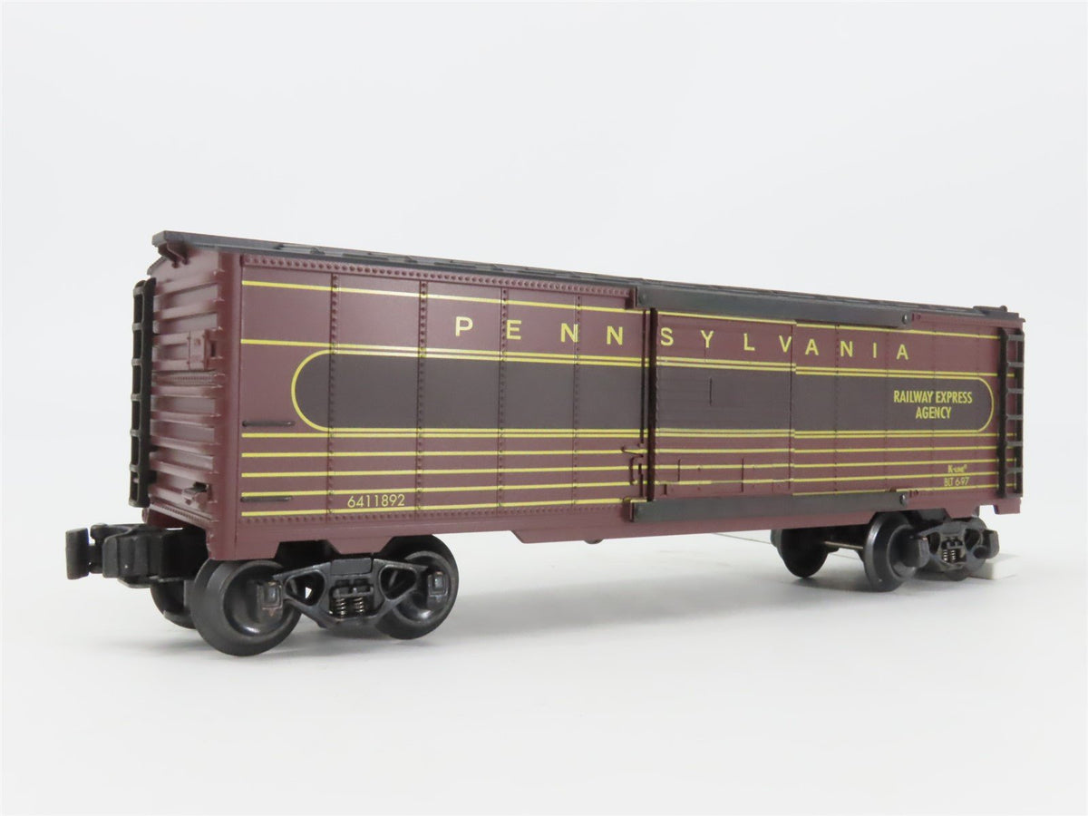 O27 Gauge 3-Rail K-Line K641-1892 PRR Pennsylvania REA Express Box Car #6411892