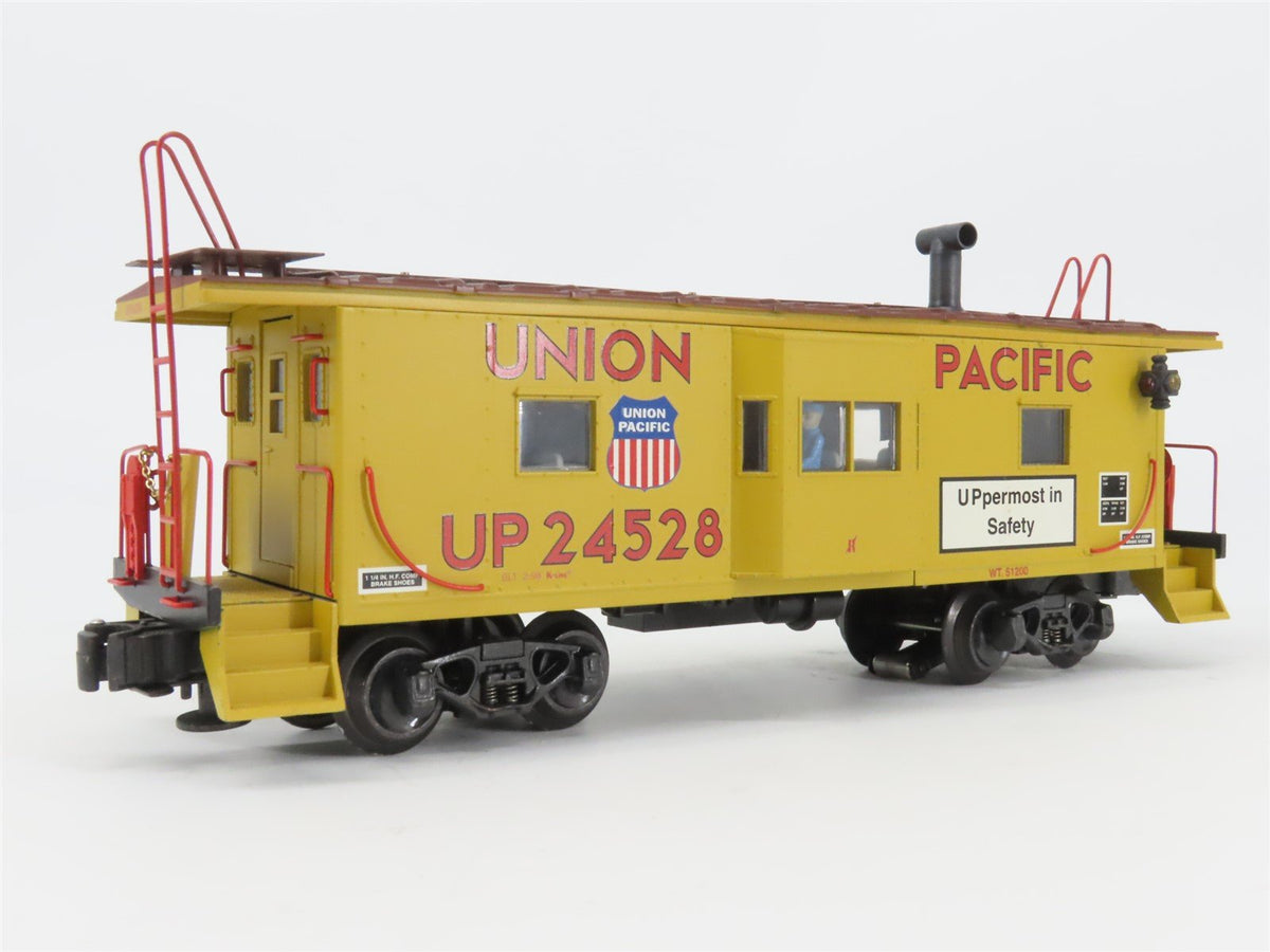 O Gauge 3-Rail K-Line K612-2111 UP Union Pacific Bay Window Caboose #24528