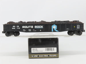 O Gauge 3-Rail K-Line K652-1392 RI Rock Island 50' Gondola #502710 w/ Scrap Load