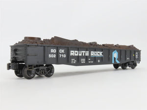 O Gauge 3-Rail K-Line K652-1392 RI Rock Island 50' Gondola #502710 w/ Scrap Load