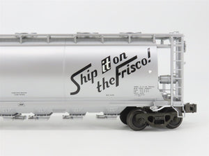 O Gauge 3-Rail Atlas 6333-2 SLSF Frisco ACF 6-Bay Cylindrical Hopper #81024